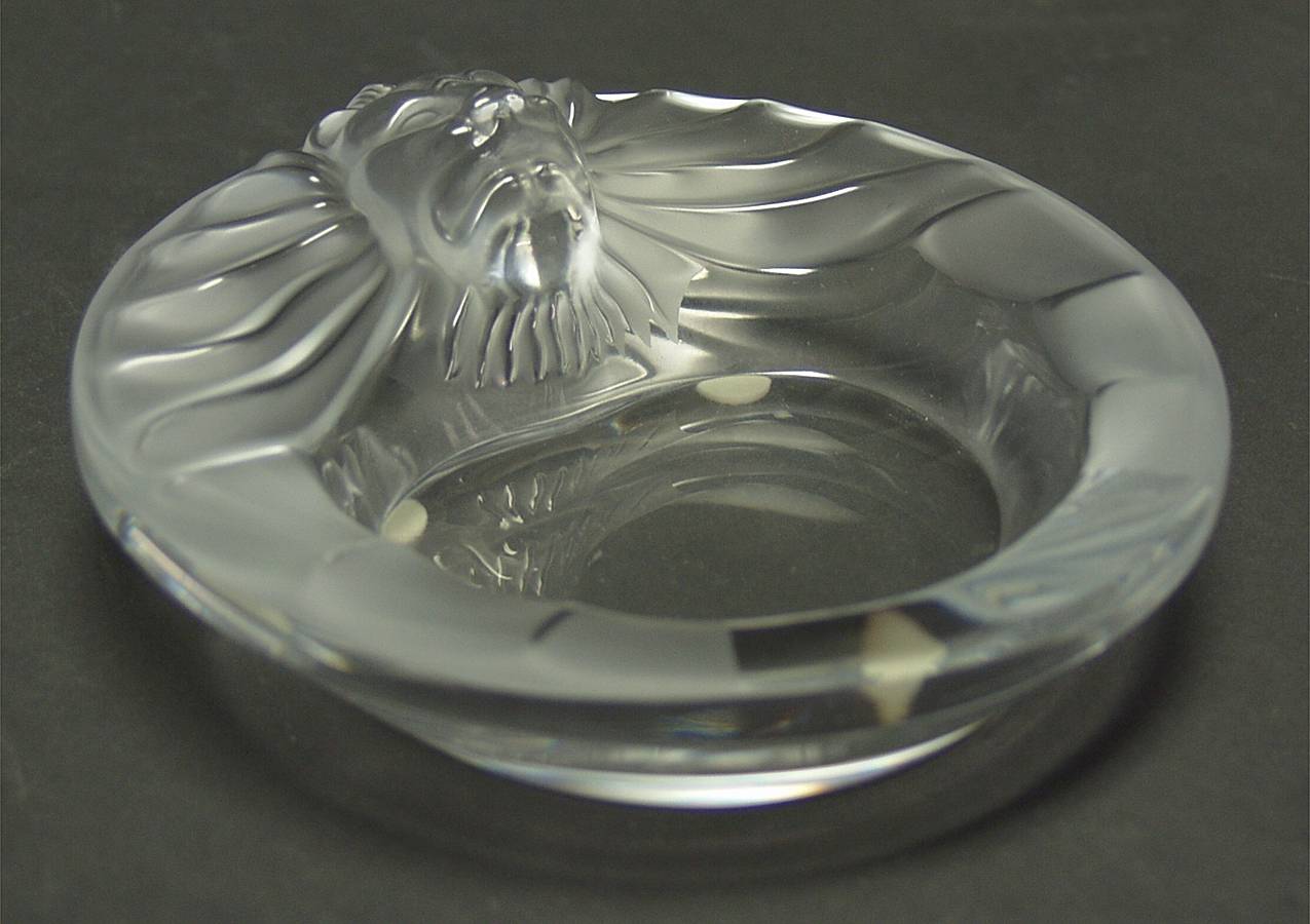 Smoking Accessories Ashtray by Lalique-1