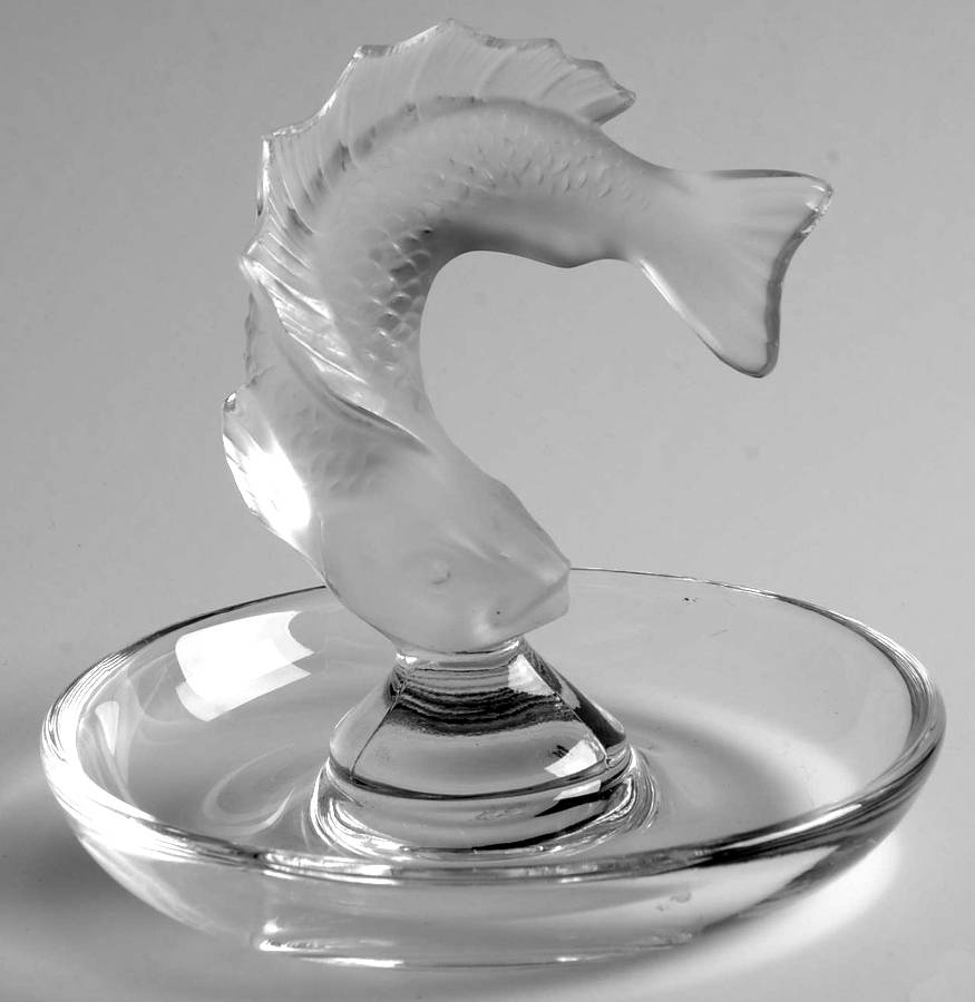 Goujon Round Pin Tray by Lalique-1