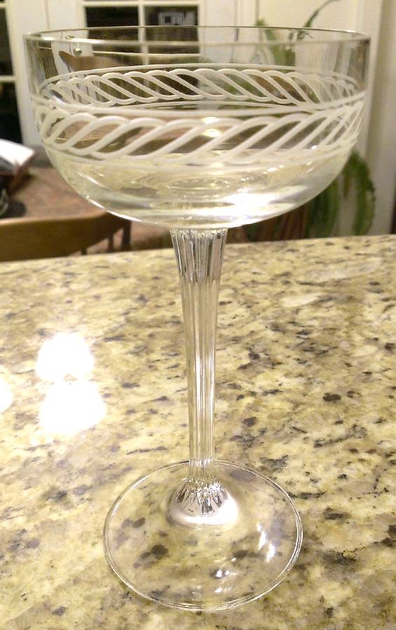 CRH11 Champagne/Tall Sherbet by Christinenhutte-1