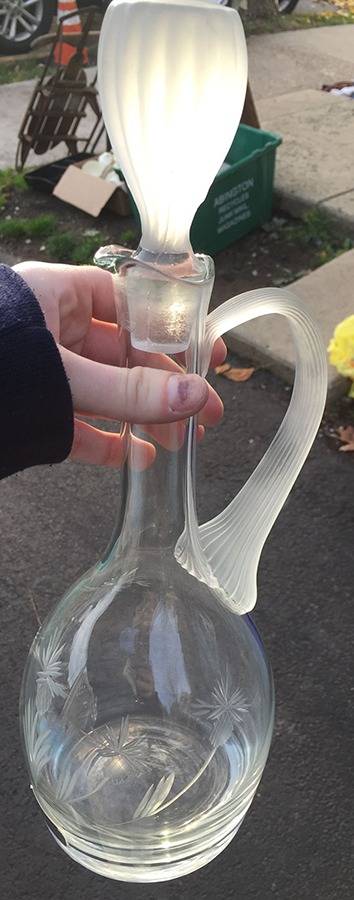 CCI45 Decanter & Stopper by Crystal Clear Industries-1