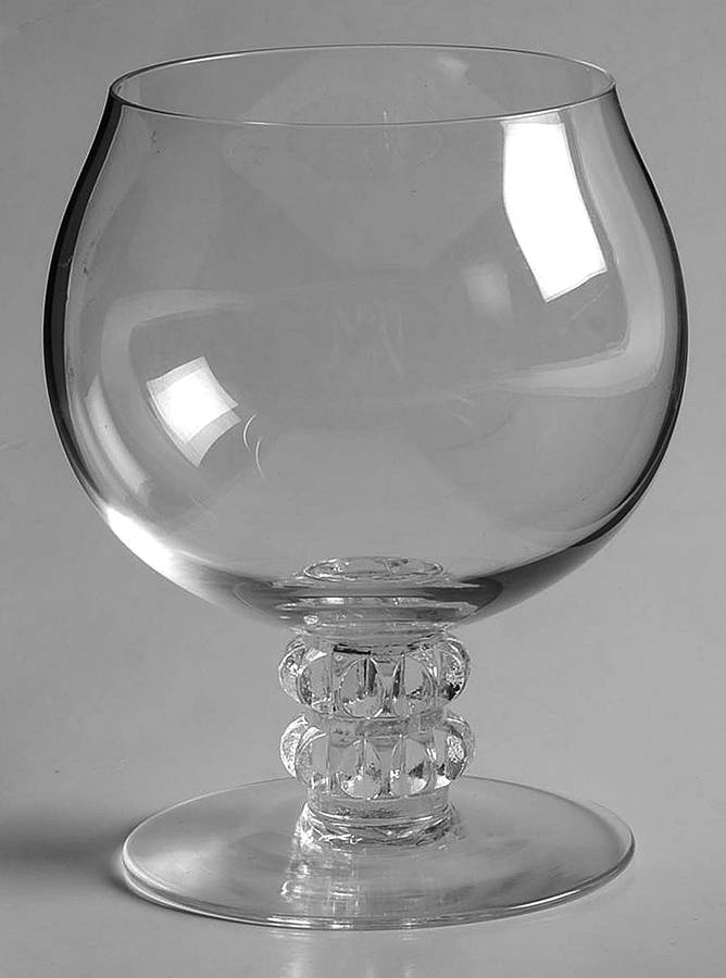 Vougeot 3 Brandy Glass by Rene Lalique-1