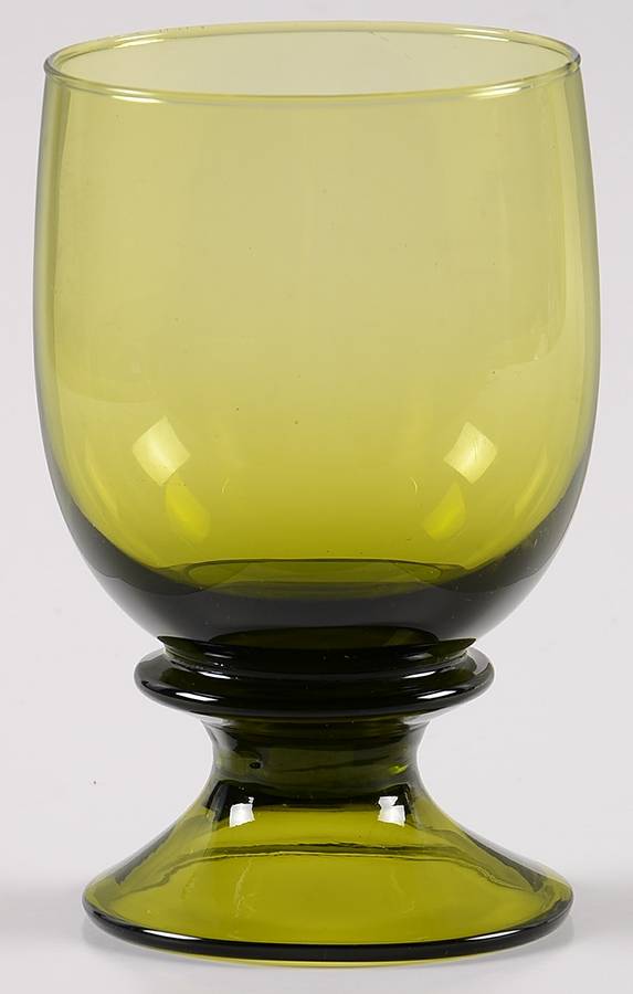 Picardo Green (Olive) Water Goblet by Colony-1