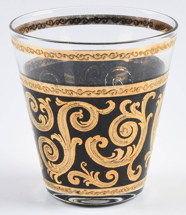 Toledo Black Double Old Fashioned by Culver-1