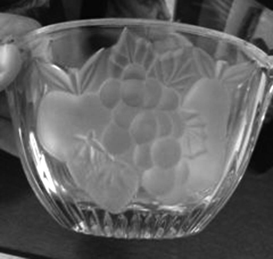 CCI49 Small Fruit Dessert Bowl by Crystal Clear Industries-1