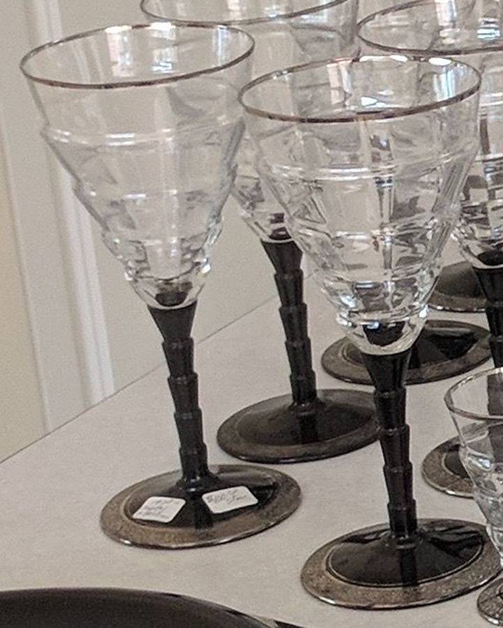1446-2 Water Goblet by Central Glass Works-1