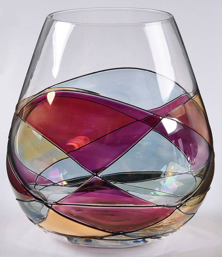 Sagrada Stemless Wine by Cornet Barcelona Cry-1