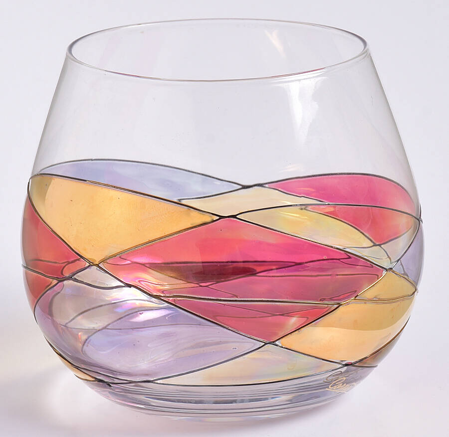 Sagrada Stemless Balloon Wine by Cornet Barcelona Cry-1