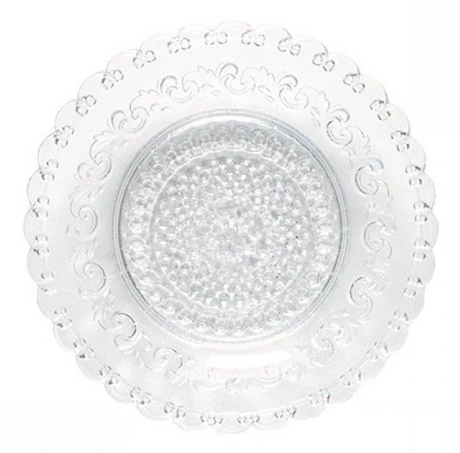 Heritage Clear Salad Plate by Costa Nova Crystal-1
