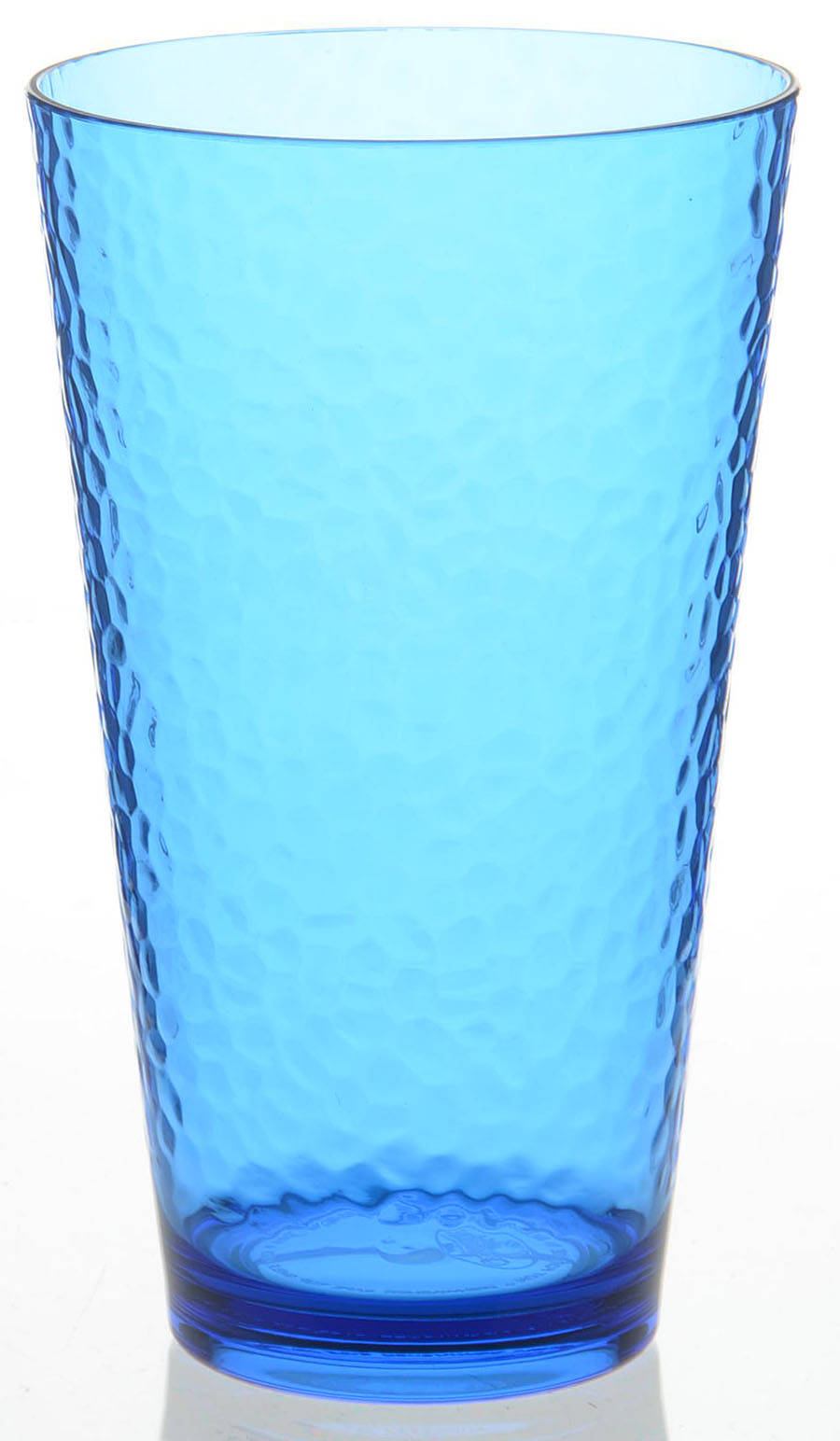 Hammered Acrylic Drinkware Flat Iced Tea by Certified International-1