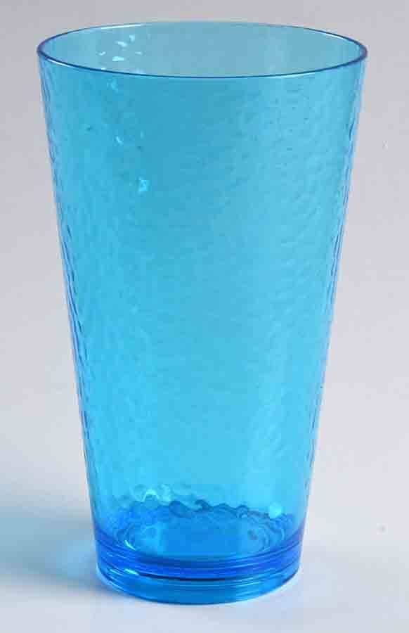 Hammered Acrylic Drinkware Flat Iced Tea by Certified International-1