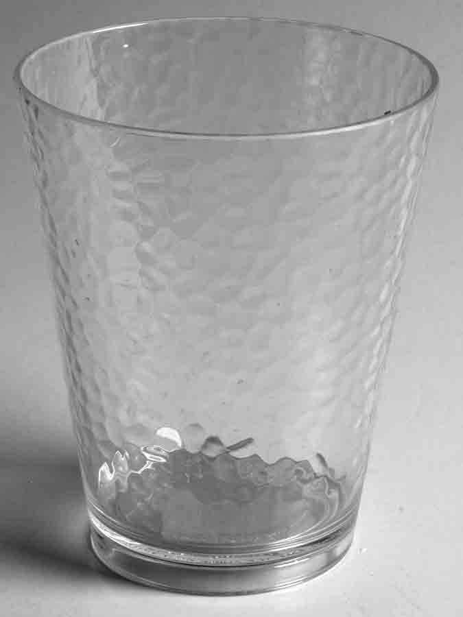 Hammered Acrylic Drinkware Double Old Fashioned by Certified International-1