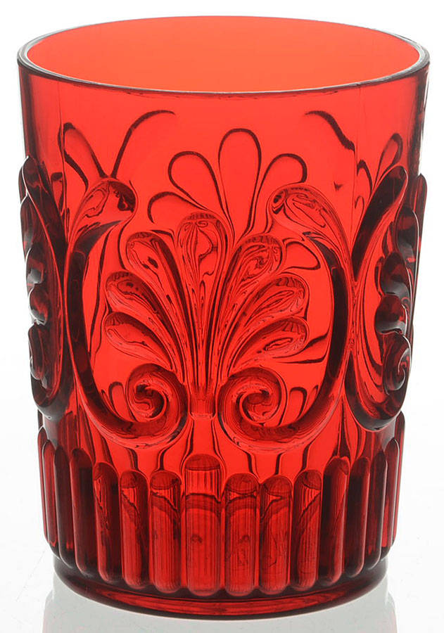 Madison Acrylic Drinkware Red Double Old Fashioned by Certified International-1