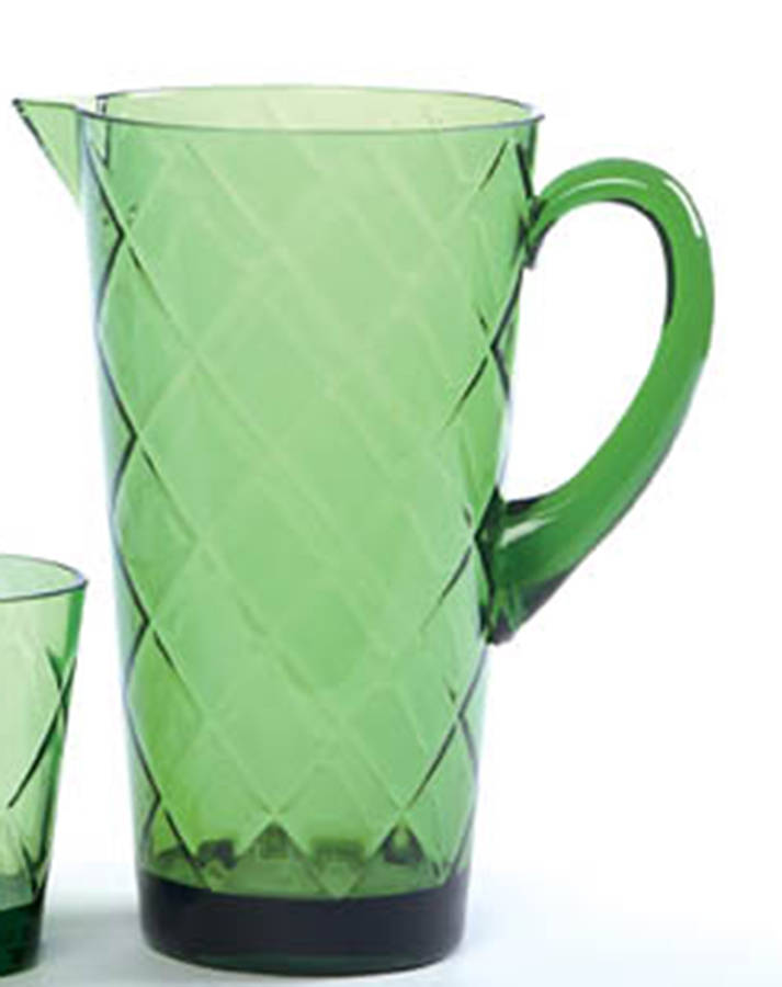 Diamond Acrylic Drinkware 72 Oz Pitcher by Certified International-1