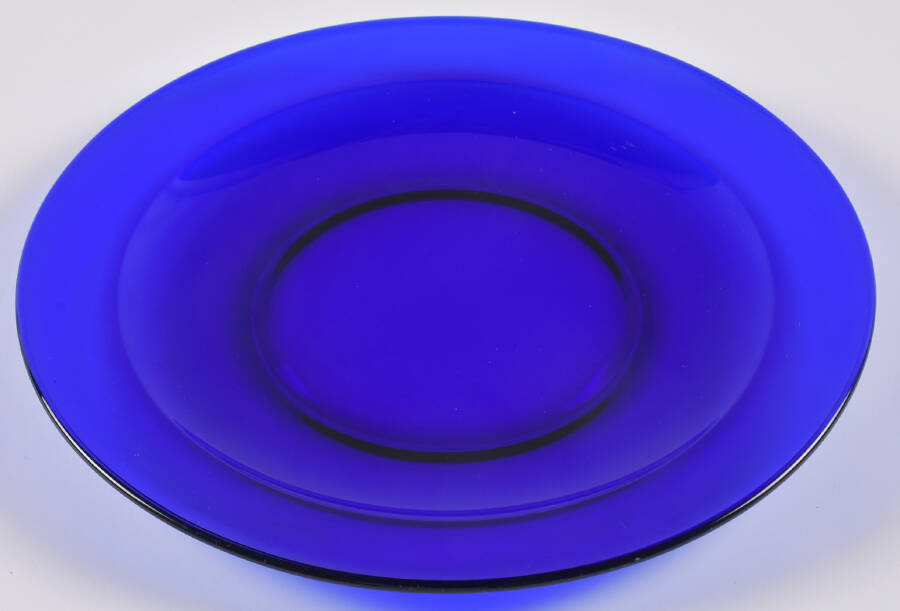 Cavalier Cobalt Dinner Plate by Cristal D'Arques - Durand-1
