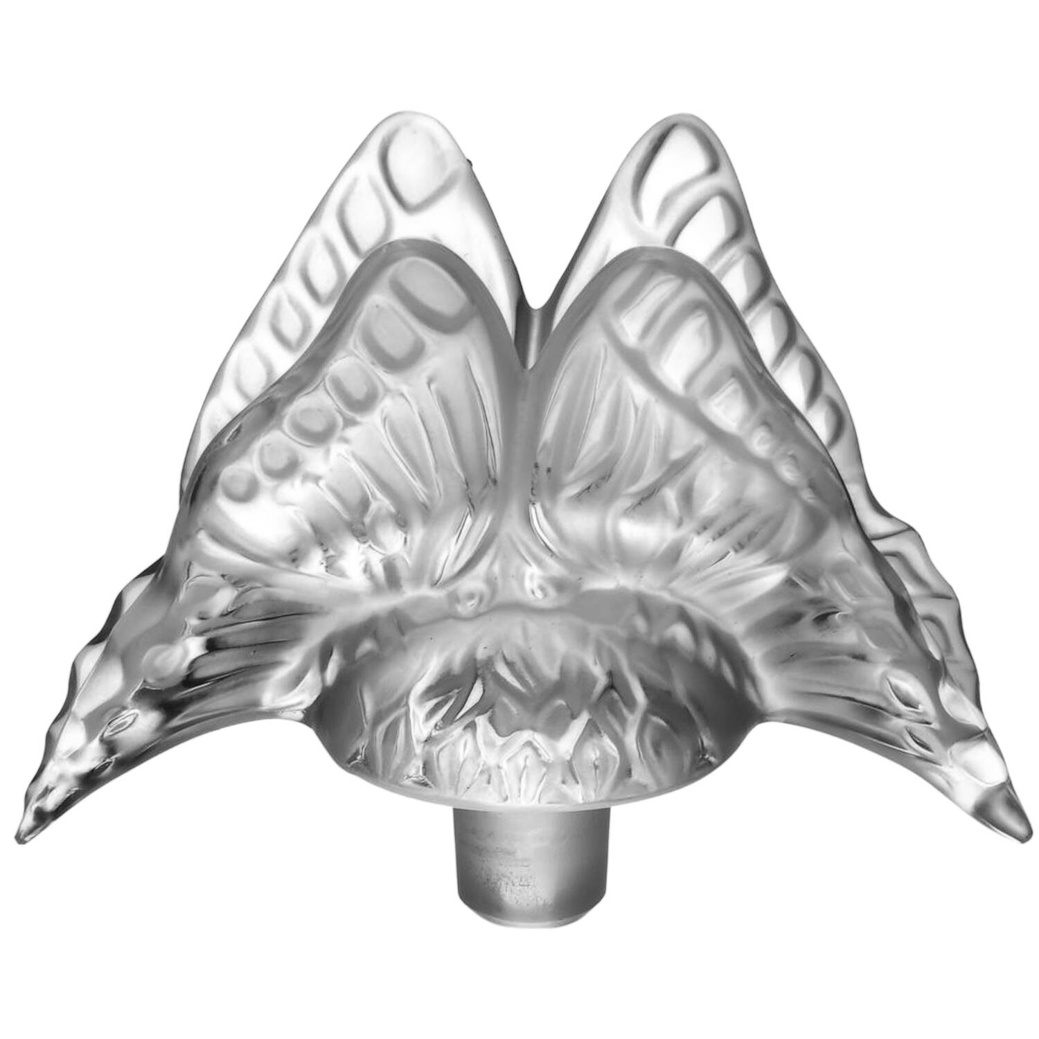 Crystal Lalique Perfume Bottles Stopper for Butterfly Perfume Bottle by Lalique-1