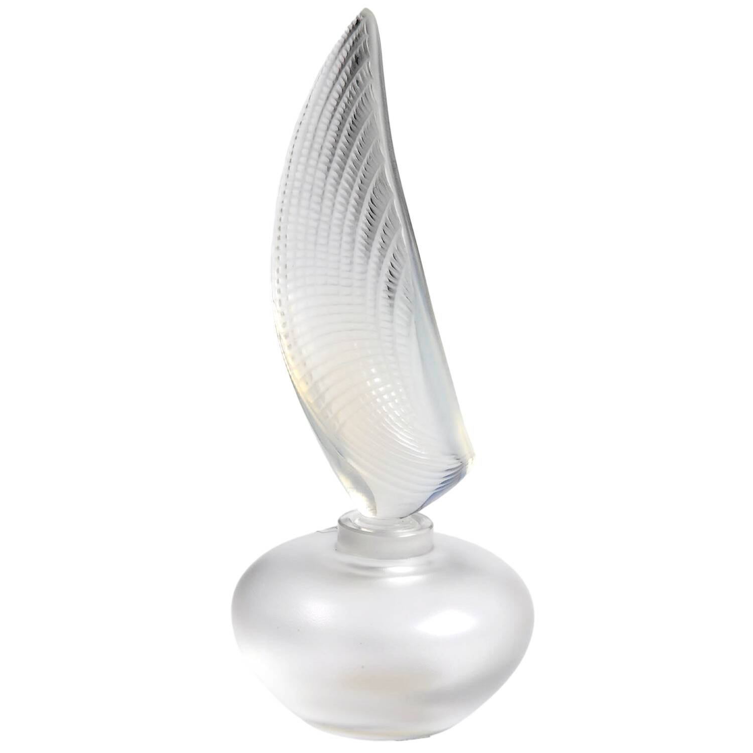 Crystal Lalique Perfume Bottles Coquillage Perfume Bottle & Stopper by Lalique-1