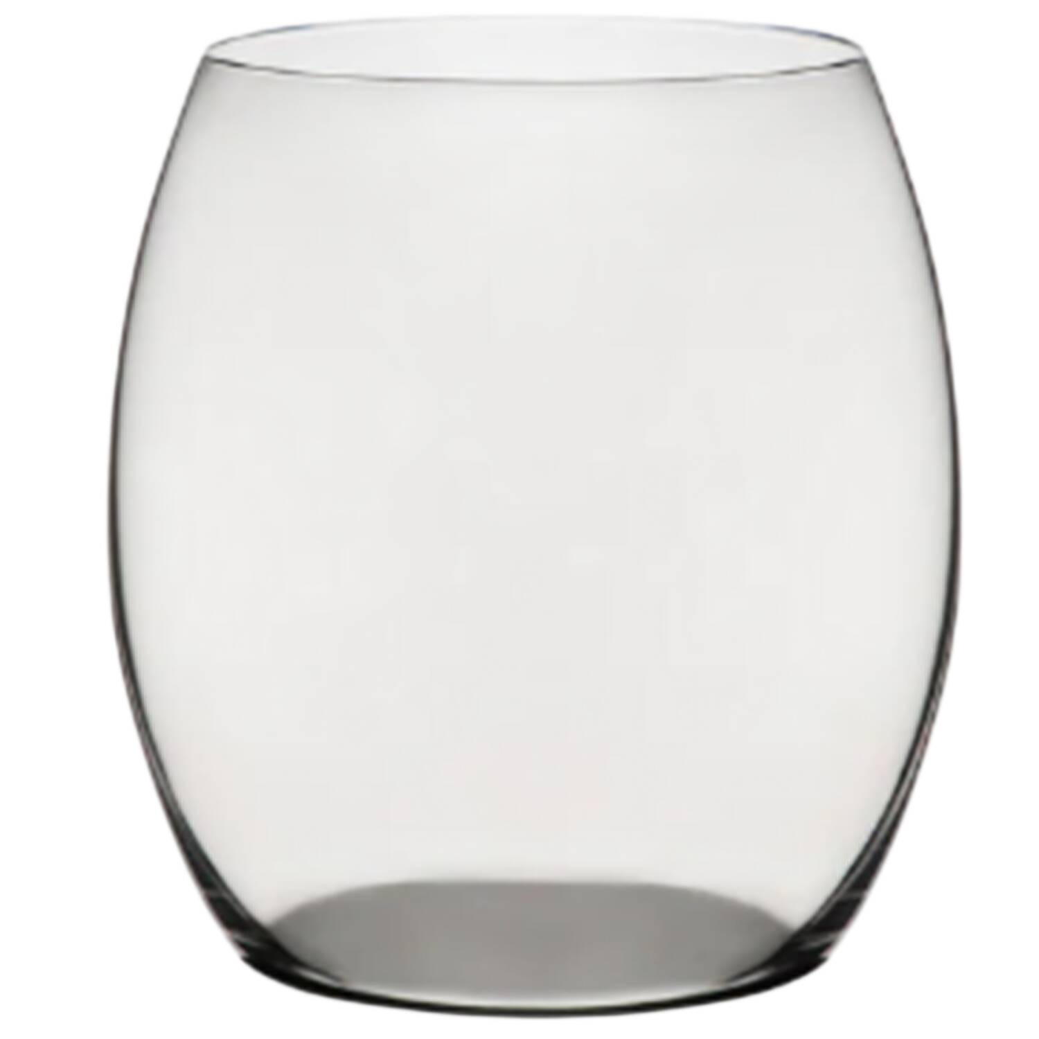 Les Nuages Gray Ombre 16 Oz Flat Tumbler by Caskata Crystal-1