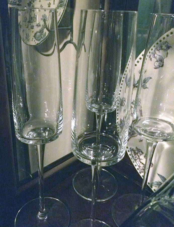 Elegant Fluted Champagne by Dansk-1