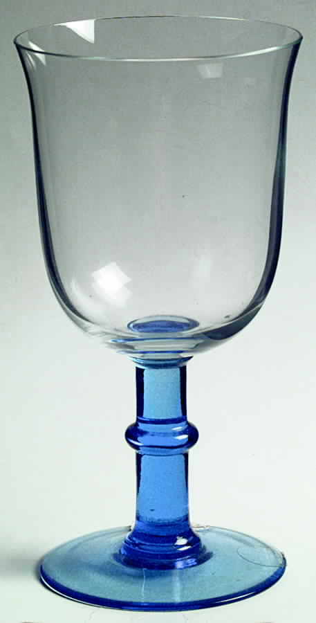Fredericia Blue Water Goblet by Dansk-1