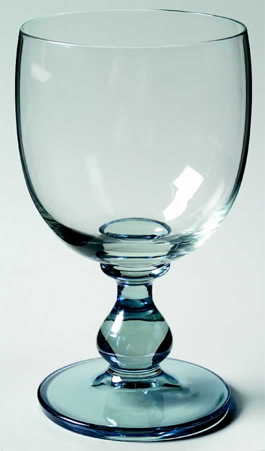 Hanna Blue Iridescent Water Goblet by Dansk-1