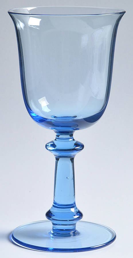 Mesa Blue Water Goblet by Dansk-1