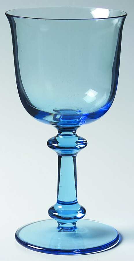 Mesa Blue Wine Glass by Dansk-1