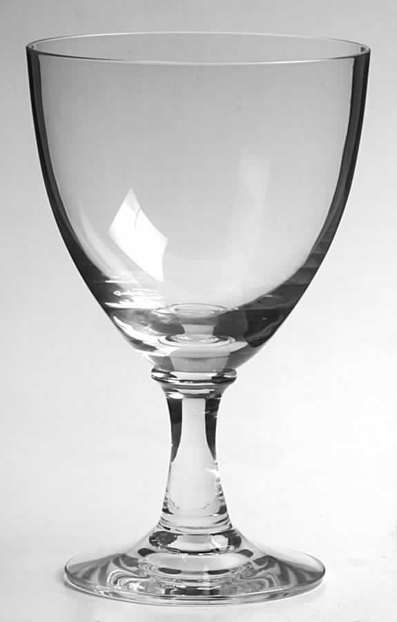 Chalice Clear Water Goblet by Dartington-1