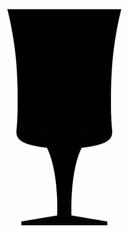Arabesque Black Water Goblet by Denby-1