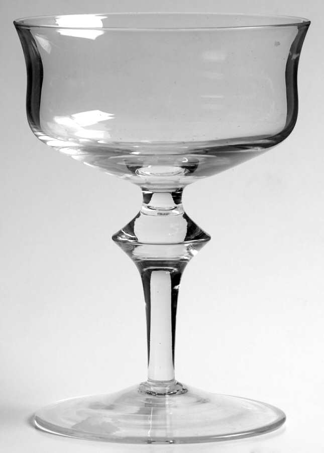 Aurora Clear Champagne/Tall Sherbet by Denby-1