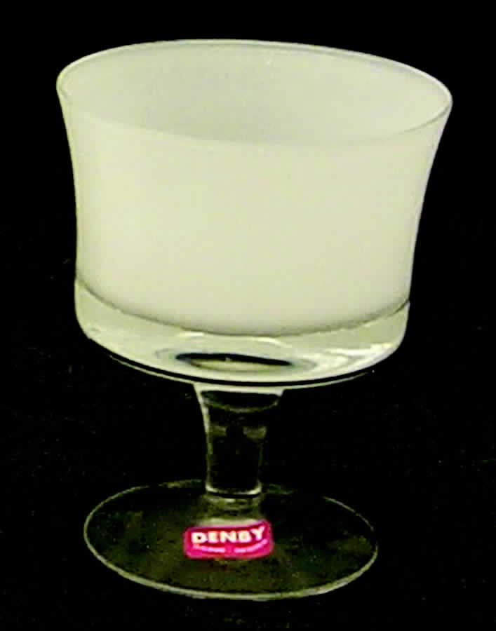 Mirage White Champagne/Tall Sherbet by Denby-1