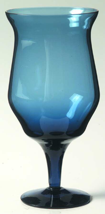 Olympia Blue Water Goblet by Denby-1