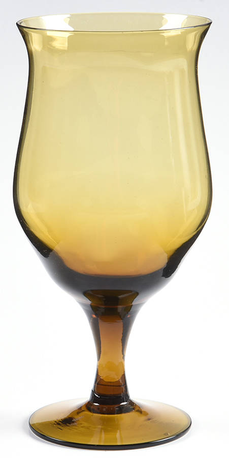 Olympia Brown Water Goblet by Denby-1