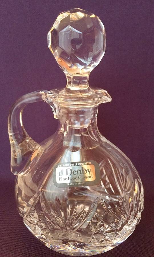 Stirling Clear Cruet & Stopper by Denby-1