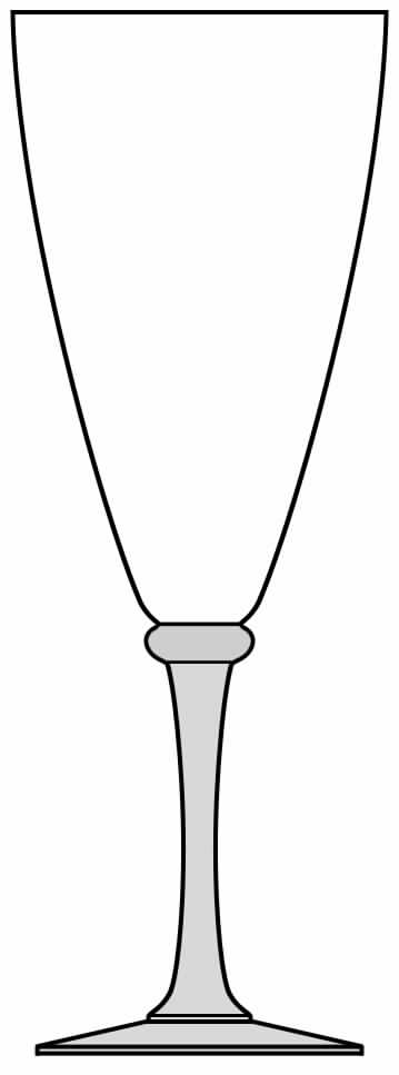 DHC1 Gray Water Goblet by Daniel Hechter-1