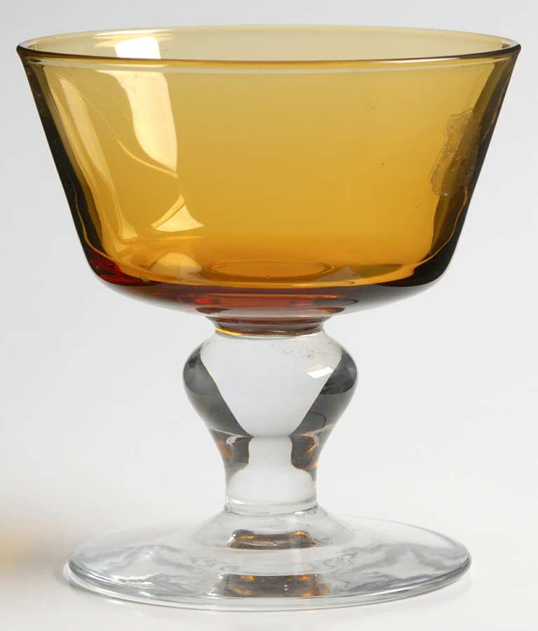 Royal Amber Champagne/Tall Sherbet by Doyen-1