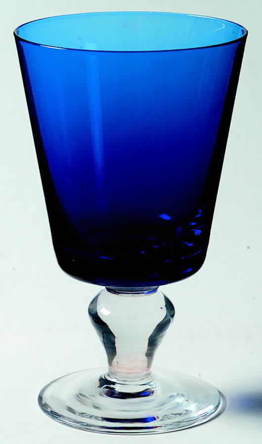 Royal Cobalt Blue Water Goblet by Doyen-1