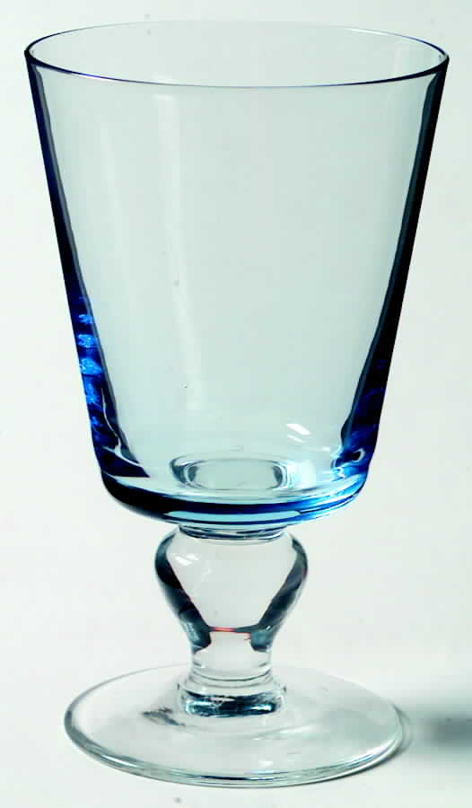 Royal Ice Blue Water Goblet by Doyen-1