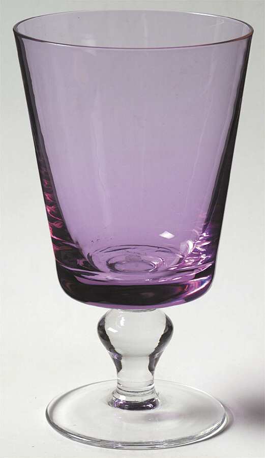 Royal Wisteria Water Goblet by Doyen-1
