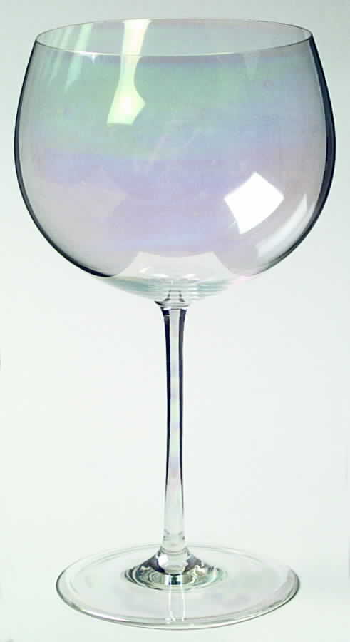 Bubble Clear (Iridescent) Water Goblet by Dorothy Thorpe-1