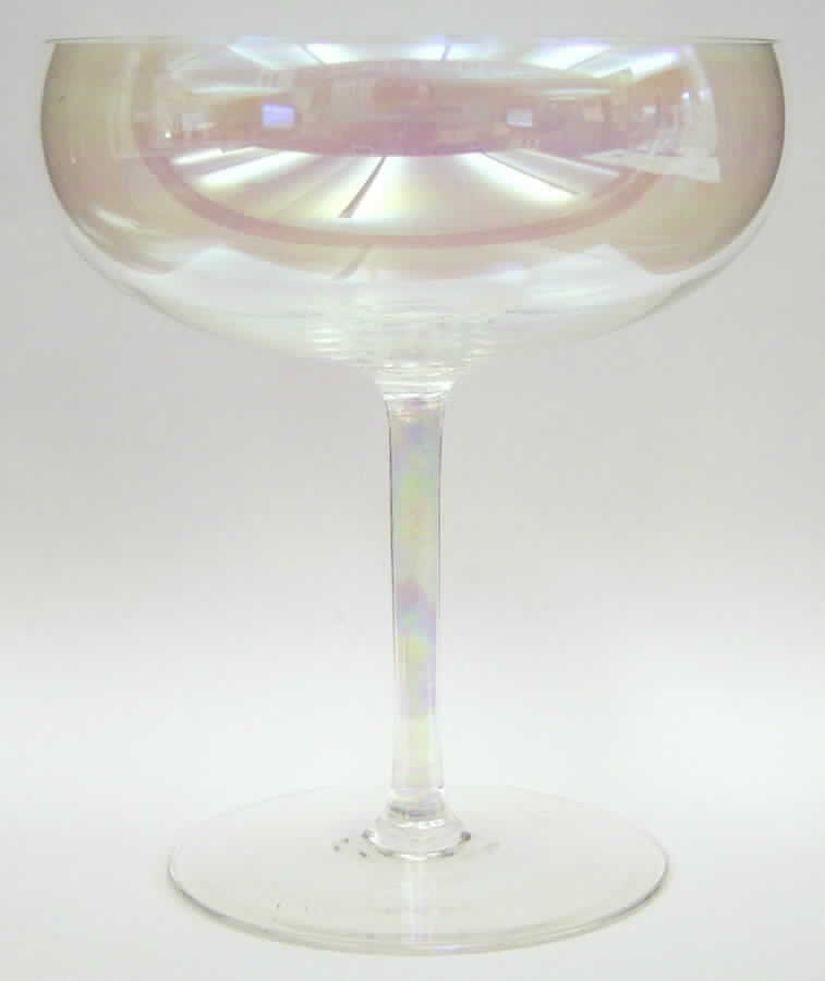 Bubble Clear (Iridescent) Champagne/Tall Sherbet by Dorothy Thorpe-1