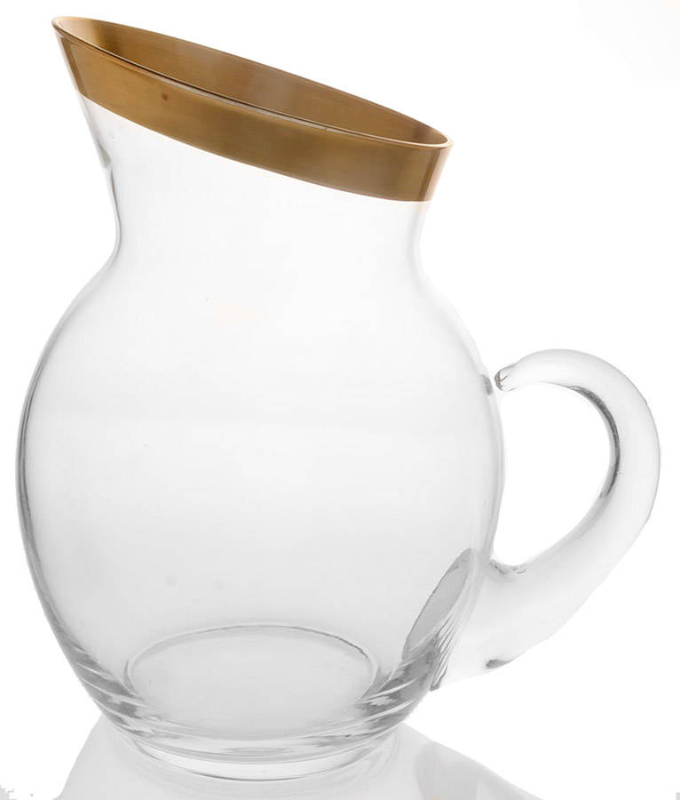 Golden Band 72 Oz Pitcher by Dorothy Thorpe-1