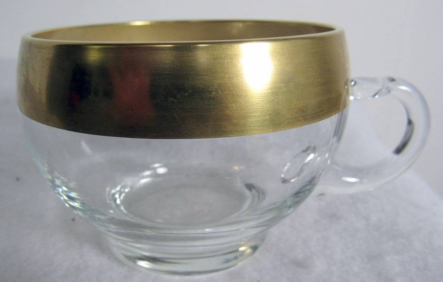 Golden Band Punch Cup by Dorothy Thorpe-1