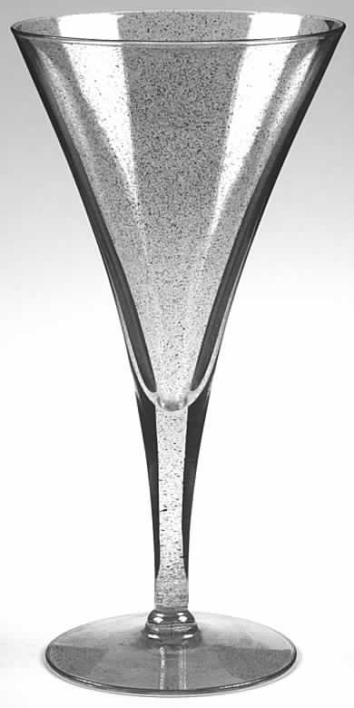 Gold Fleck Water Goblet by Dorothy Thorpe-1
