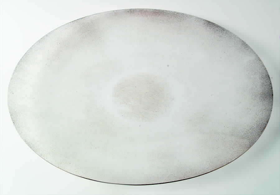 Gold Fleck 13" and Over, Platter by Dorothy Thorpe-1