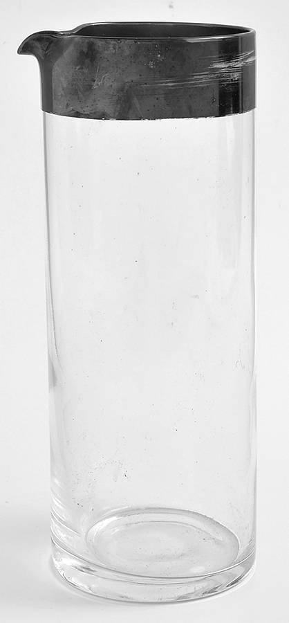 Silver Band Martini Pitcher (No Handle) by Dorothy Thorpe-1