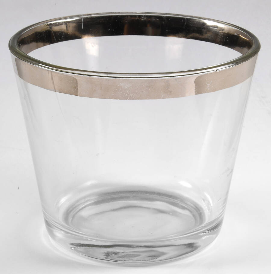 Silver Band Ice Bucket by Dorothy Thorpe-1