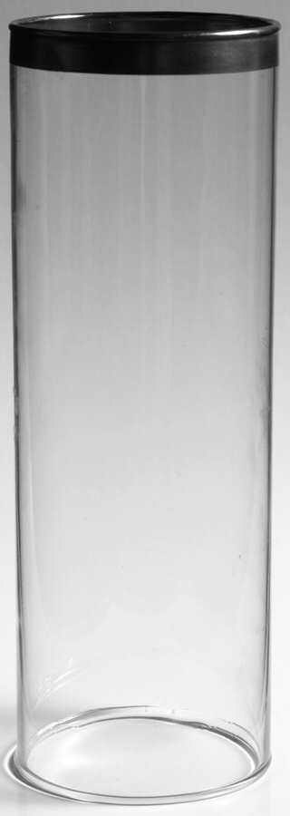 Silver Band Globe for Hurricane Lamp by Dorothy Thorpe-1