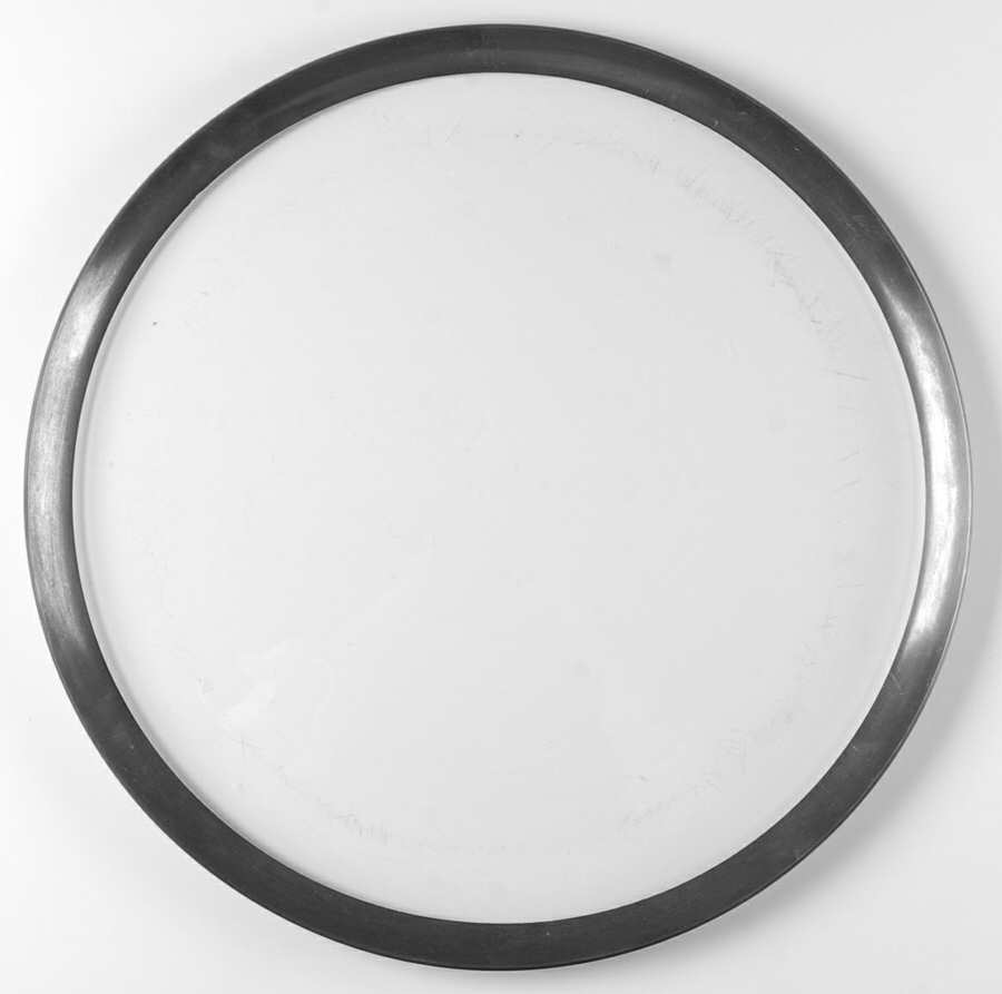 Silver Band 18" Torte Plate by Dorothy Thorpe-1