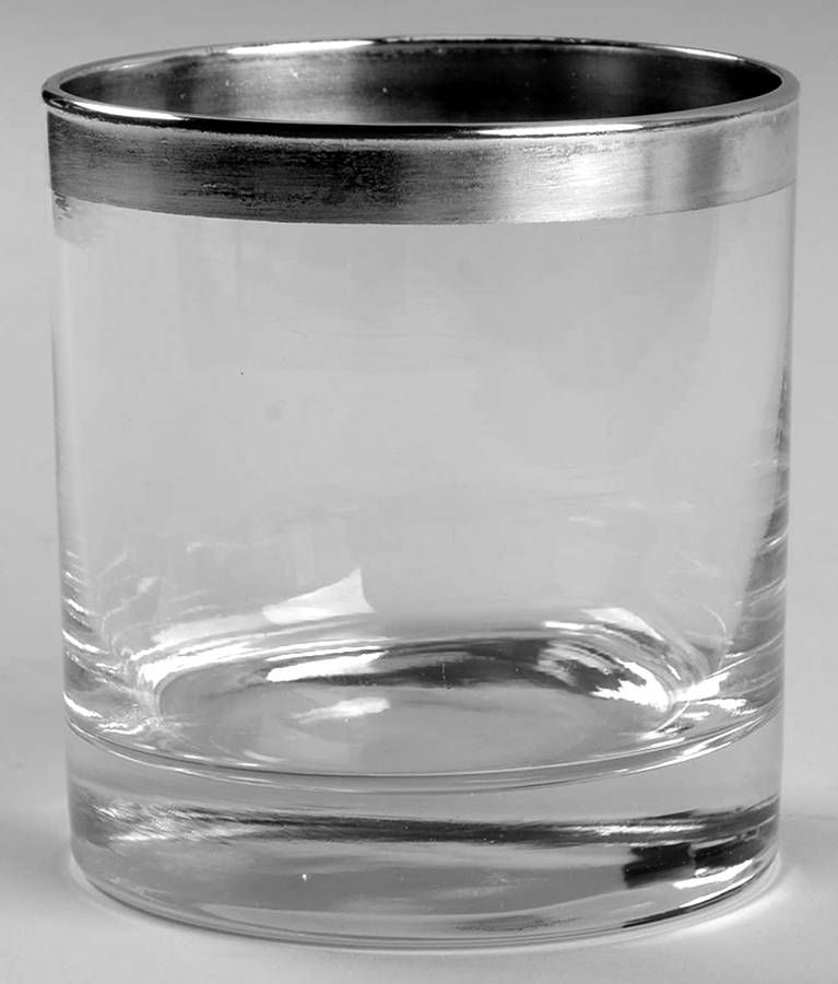 Silver Band Double Old Fashioned by Dorothy Thorpe-1