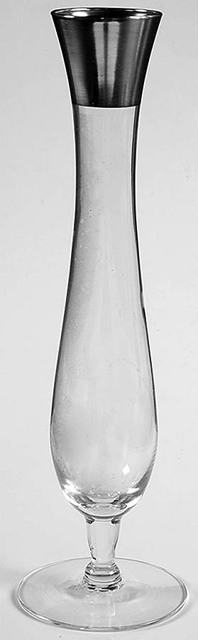Silver Band Bud Vase by Dorothy Thorpe-1